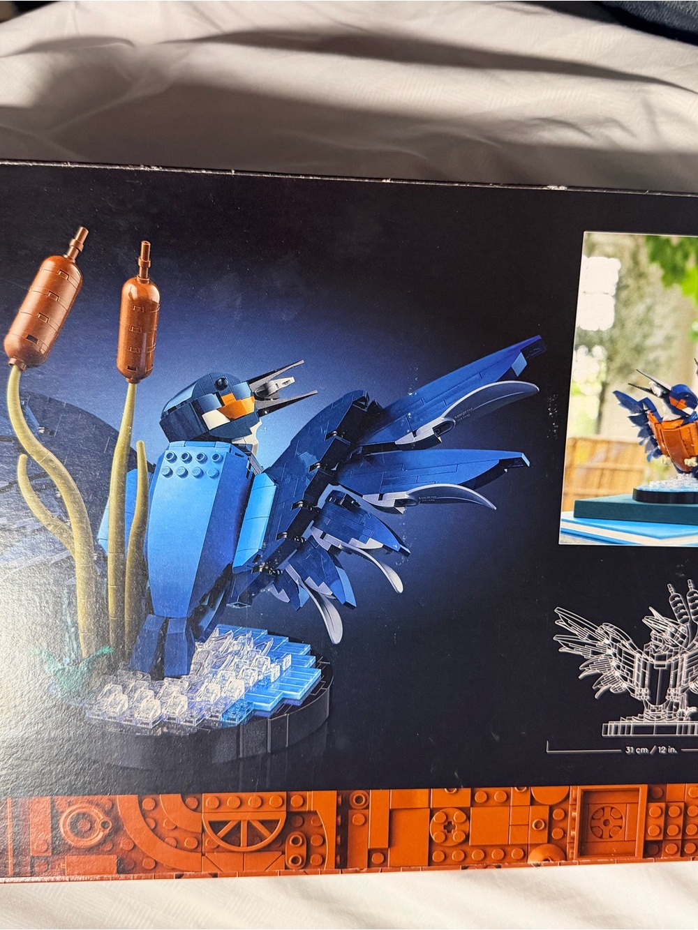 LEGO Icons 10331 Kingfisher Bird Building Set 834 Pieces - Picture 3 of 5